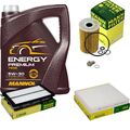 MANN Inspektionspaket 5 L MANNOL Energy Premium 5W-30 für Hyundai Tucson 1.7