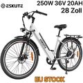 NEW 28Zoll Elektrofahrrad 36V eBike mit Bafang Motor 20AH Akku bis 120km 7 Gänge