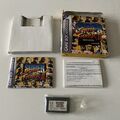 Nintendo Game Boy Advance Super Street Fighter II 2 Turbo Revival Boxed Handbuch