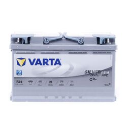 Autobatterie VARTA SILVER Dynamic F21 AGM 12V 80Ah 800A L4 B13