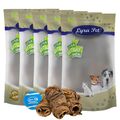 5 kg Wraps aus Rinderlunge und Strossen Kausnack Hund Lyra Pet® + Tennis Ball