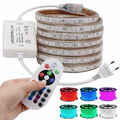 5050 3014 LED Strip Streifen Leiste 220V 230V IP67 Wasserdicht Lichtband 1M-100M