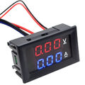 DC 0.0-100V 10A Dual LED Digital Voltmeter Amperemeter AMP Spannung Volt Z