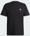 adidas Originals Trefoil Essentials T-Shirt Herren Schwarz Gr. M wie neu