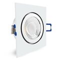 LED Einbaustrahler 230V flach 25mm Einbau Leuchte Spots Deckenstrahler Bad IP44