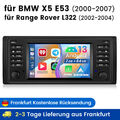 64GB 4-Kern Android 13 Autoradio GPS für BMW 5er E39 X5 E53 M5 DAB+DSP SWC WIFI