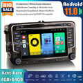 OPS DAB+Android 13 Autoradio GPS Navi Für VW Golf 5/6 Polo Passat Tiguan T5 SEAT