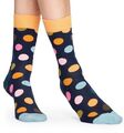 Happy Socks Big Dot Unisex Größe 36-40 Bunte Socken Lustige Socken UVP 12€