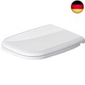 Duravit WC-Sitz D-Code Compact, Toilettendeckel aus Urea-Duroplast, Klodeckel