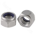 Selbstsichernde Muttern Edelstahl A2 Stoppmuttern Nylon-Insert Locknuts M2 - M24