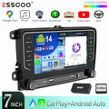 DAB+ Für Golf 5 6 Jetta Polo 6R Caddy Carplay Android 14 4+64G Autoradio GPS BT