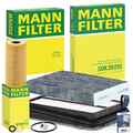 MANN FILTER INSPEKTIONSPAKET passend für NISSAN X-TRAIL 3 T32 RENAULT KOLEOS 2