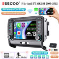 Autoradio 2+32G Android13 Apple Carplay GPS Bluetooth DAB+ Für Audi TT 2006-2012