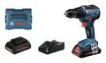 Bosch Professional Akku-Bohrschrauber GSR 18V-55 mit 2x Akku... 06019H5204