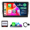 2+64GB Android 13 Autoradio Carplay GPS Navi MP5 für VW GOLF 5 6 Touran Polo 6R