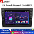 2+64G Carplay Für Renault Megane 2 02-2009 Android 13 Autoradio GPS NAVI BT DAB+