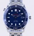 Omega Uhr Seamaster 300m Co-Axial blue Dial Keramik Automatic 41 mm Top Diver BP