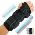 Kompression Karpaltunnel Handgelenkstütze Brace Schiene Tendinitis Arthritis DE