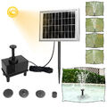 Teichpumpe 2W 220L/H Solarpumpe Pumpenset Springbrunnen Fontäne Gartenteich DE