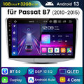 Für VW Passat B7 2010-2015 Carplay 32G Autoradio GPS NAVI BT5.0 WIFI SWC FM DAB+