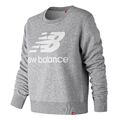 NEW BALANCE Sweatshirt 'Essentials Crew' - athletic grey  - Relaxed Fit - XL