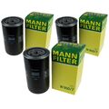 3 x MANN-FILTER für VW LT 28-35 I Pritsche/Fahrgestell 281-363 2.7 D Kasten