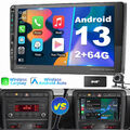 2+64G DAB+ Für Audi A4 8E 8H B6 B7 2000-09 KAM Android 13 Autoradio GPS WIFI USB