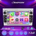 7” Android 12 Carplay Autoradio Navi FM Für Opel Zafira Vectra Corsa Astra Combo