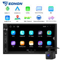 CAM+Android 13 7" IPS 2 Din Autoradio Bluetooth GPS Navi CarPlay Navigation WiFi
