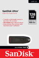 Sandisk USB Stick 128GB Speicherstick Cruzer Ultra schwarz USB 3.0