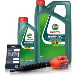 1 L + 5 L = 6 LITER CASTROL MAGNATEC STOP-START 5W-30 C2 MOTOR-ÖL MOTOREN-ÖL### SCHÜTZT AUCH MOTOREN OHNE START-STOP-FUNKTION ###