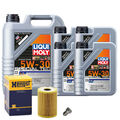 Motoröl 5W30 LIQUI MOLY Special Tec Ll 9L+HENGST Ölfilter+Ölablassschraube