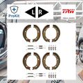 2x ORIGINAL® Trw Bremsbackensatz, Feststellbremse Hinten für VW Lt 28-46 II