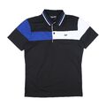 Lacoste Sport Polo Shirt T-Shirt Schwarz Weiß Tennis Golf Hemd