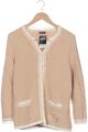 Basler Strickjacke Damen Cardigan Jacke Gr. EU 42 Baumwolle Beige #hwswvue