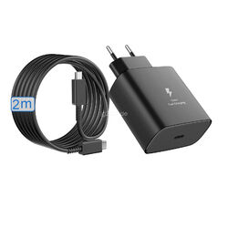 Original Samsung 45W Schnellladegerät Netzteil 2M USB-C S20 S22 S23 S24 + Ultra