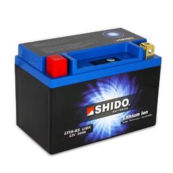 Batterie 12V 3AH(8AH) YTX9-BS Lithium-Ionen Shido 50812 BMW G 310 R ABS 19