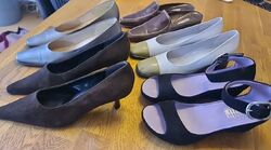 5 Schuhe Damen Paket GABOR, STUDIO 3, GRITTI, Carla Cardi, Maripe Gr 39 / 40 *6*