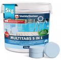 5 kg Multitabs 5 in 1 Chlortabletten für Pool als 200g Tabletten langsam löslich