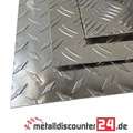 Riffelblech Aluminium 1,5/2mm Aluplatte 2mm Tränenblech Alu Warzenblech Alublech