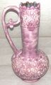 Bodenvase Keramik 60cm ausgefallen in Form und Farbe Flieder Vintage !