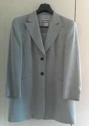 Gerry Weber 2 teiliges Kleid, Kostüm, Rock mit Blazer, schwarz weiß Größe 40/42