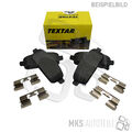 TEXTAR (2537601) Bremsbeläge, Bremsklötze hinten für CHRYSLER DODGE FIAT