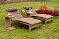 MX Gartenliege Andalusia Set Poolliege Relaxliege Rattanliege Terrassenliege