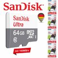 SanDisk ULTRA micro SD Speicherkarte Original 32GB 64GB 128GB 256GB memory card