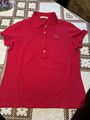 Original Lacoste Poloshirt Rot Kirsche Gr. 44 NEU