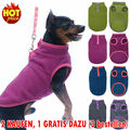 Haustier Hund Katze Fleece Kleidung Hundepullover Winter Warm Weste Mäntel Pulli