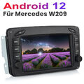 Für Mercedes Benz W203 Vito W639 W168 Vaneo Autoradio Android 12 GPS NAVI WIFI 