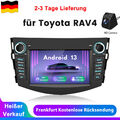 Für Toyota RAV4 2006-2012 Android 13 Carplay Autoradio GPS Navi WIFI SWC KAM 64G