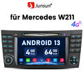 4+64G Carplay Autoradio Android 13 GPS Navi Für Mercedes Benz E-Klasse W211 W219